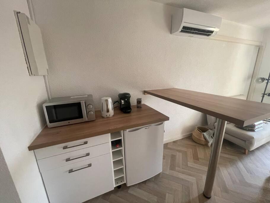 Appartement Cap D'Agde Dans Residence Avec Piscine Exteriör bild