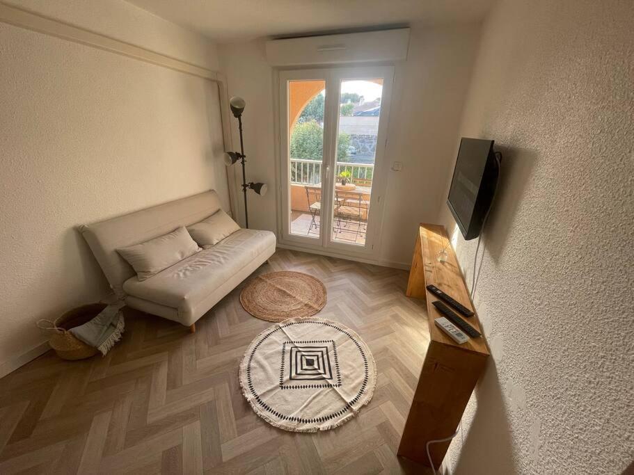 Appartement Cap D'Agde Dans Residence Avec Piscine Exteriör bild