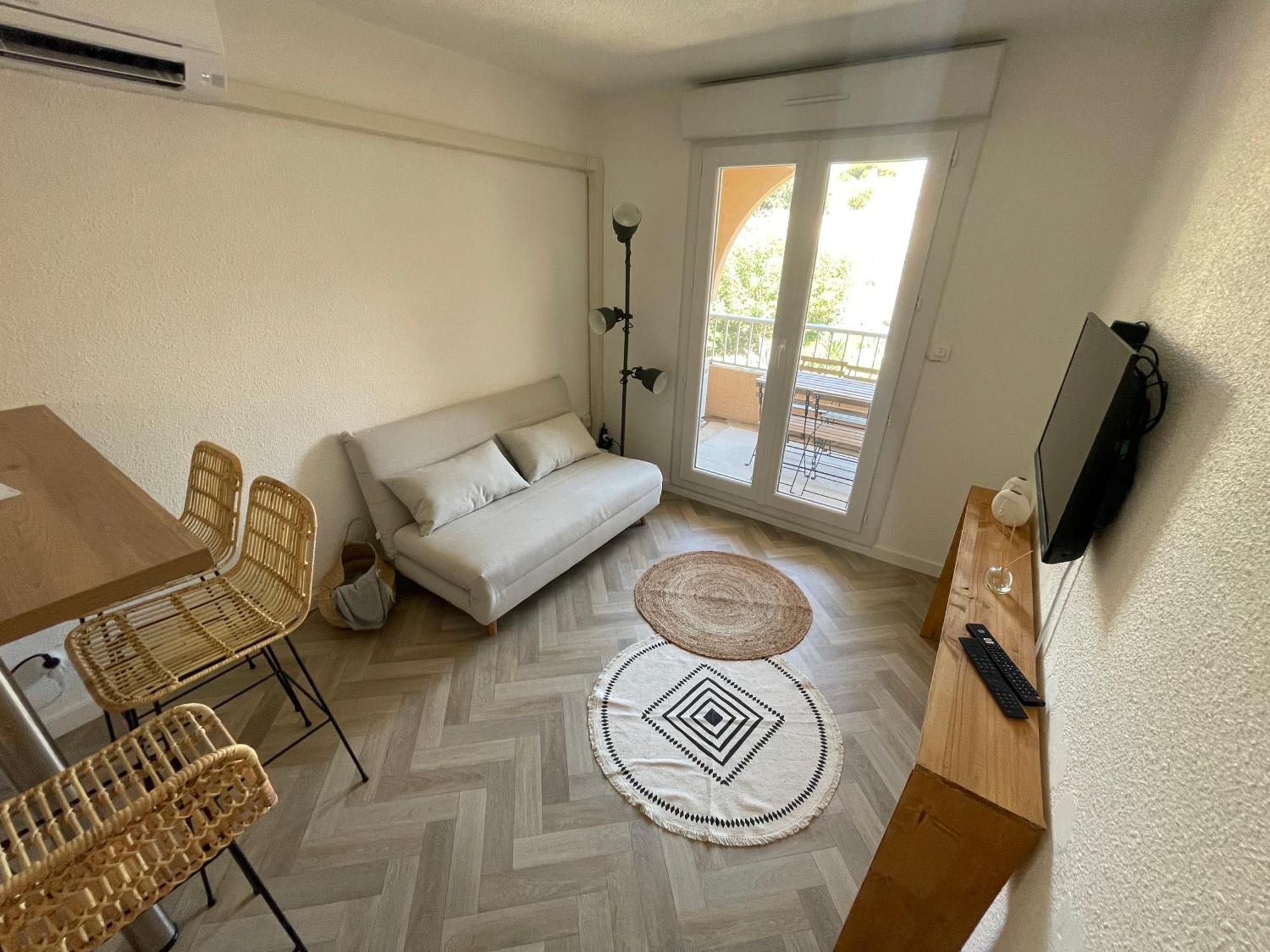 Appartement Cap D'Agde Dans Residence Avec Piscine Exteriör bild
